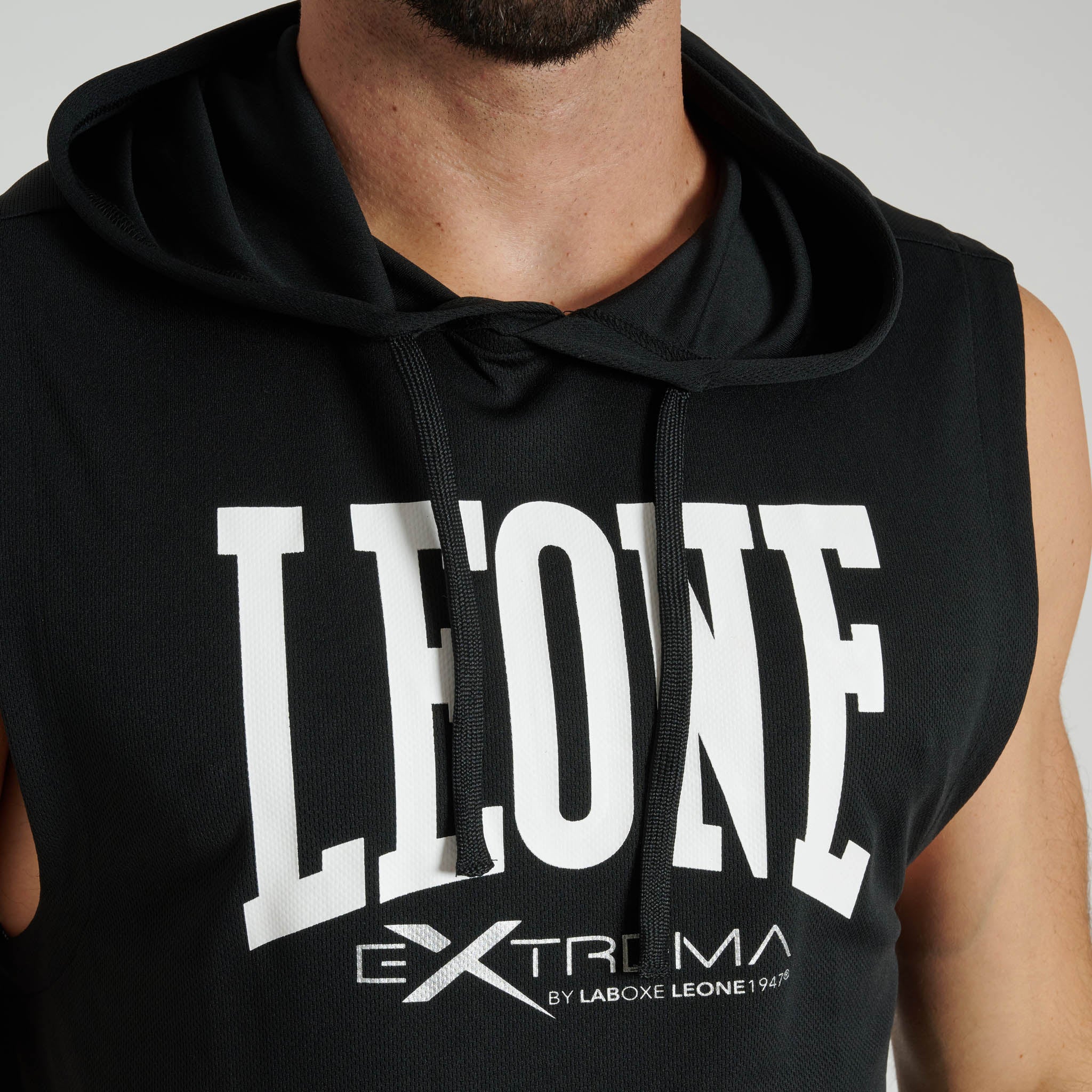 SMANICATO CON CAPPUCCIO LOGO LIGHTWEIGHT
