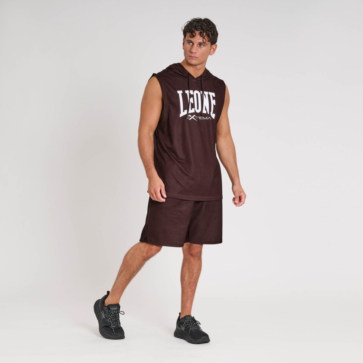 SMANICATO CON CAPPUCCIO LOGO LIGHTWEIGHT
