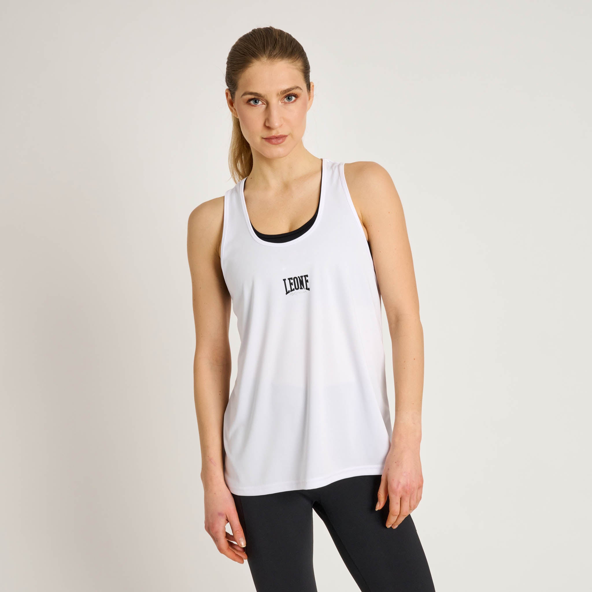 CANOTTA DONNA LOGO DRY MESH