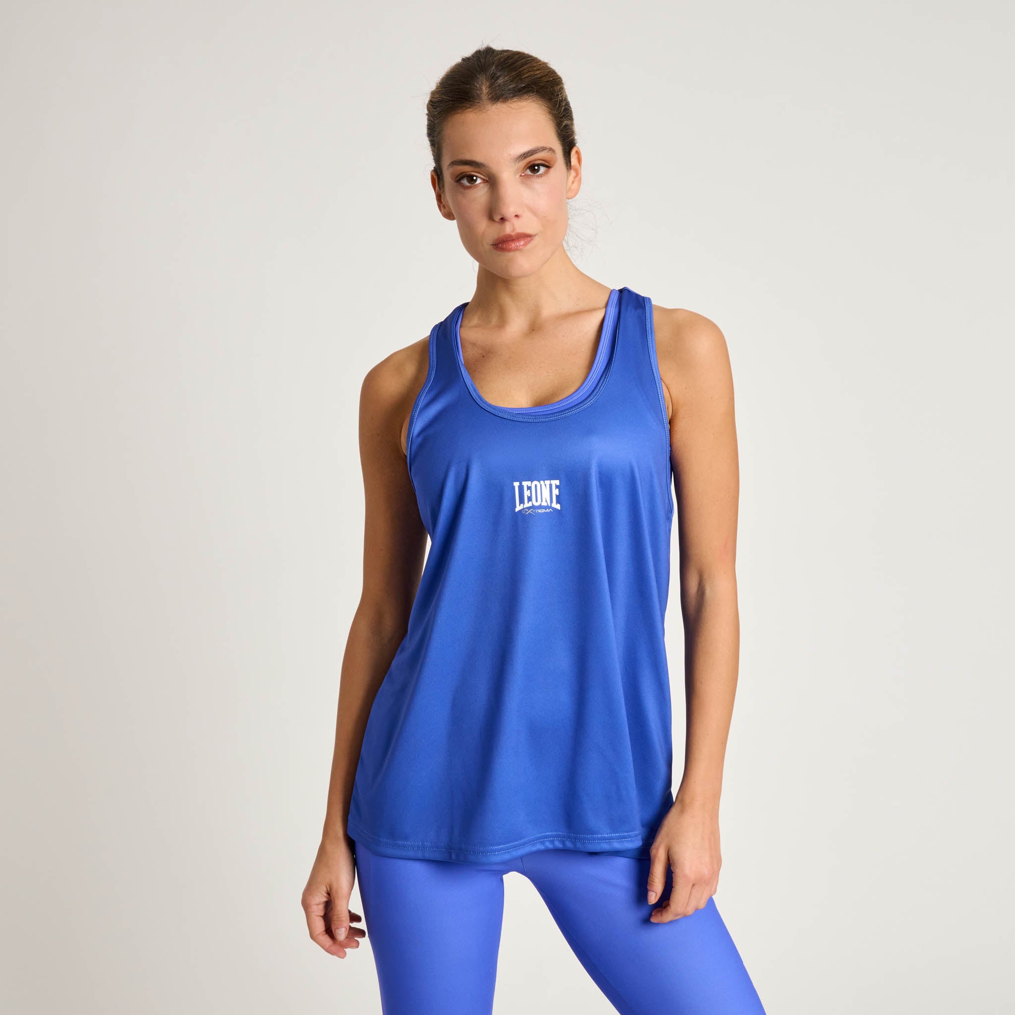 CANOTTA DONNA LOGO DRY MESH