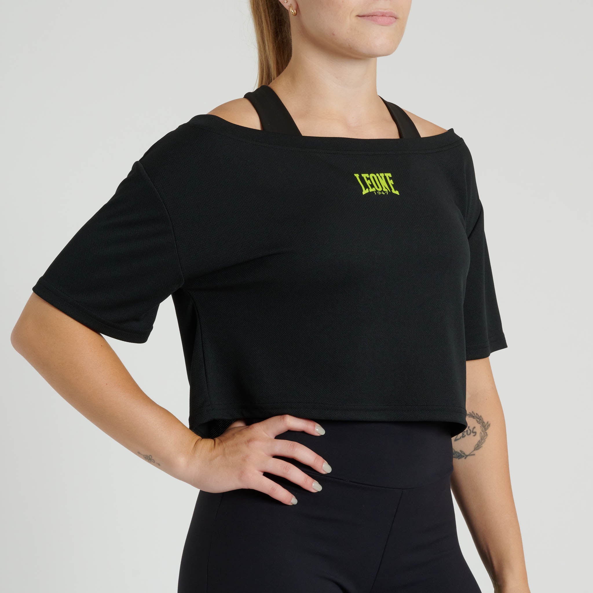 LOGO WACS CROP T-SHIRT