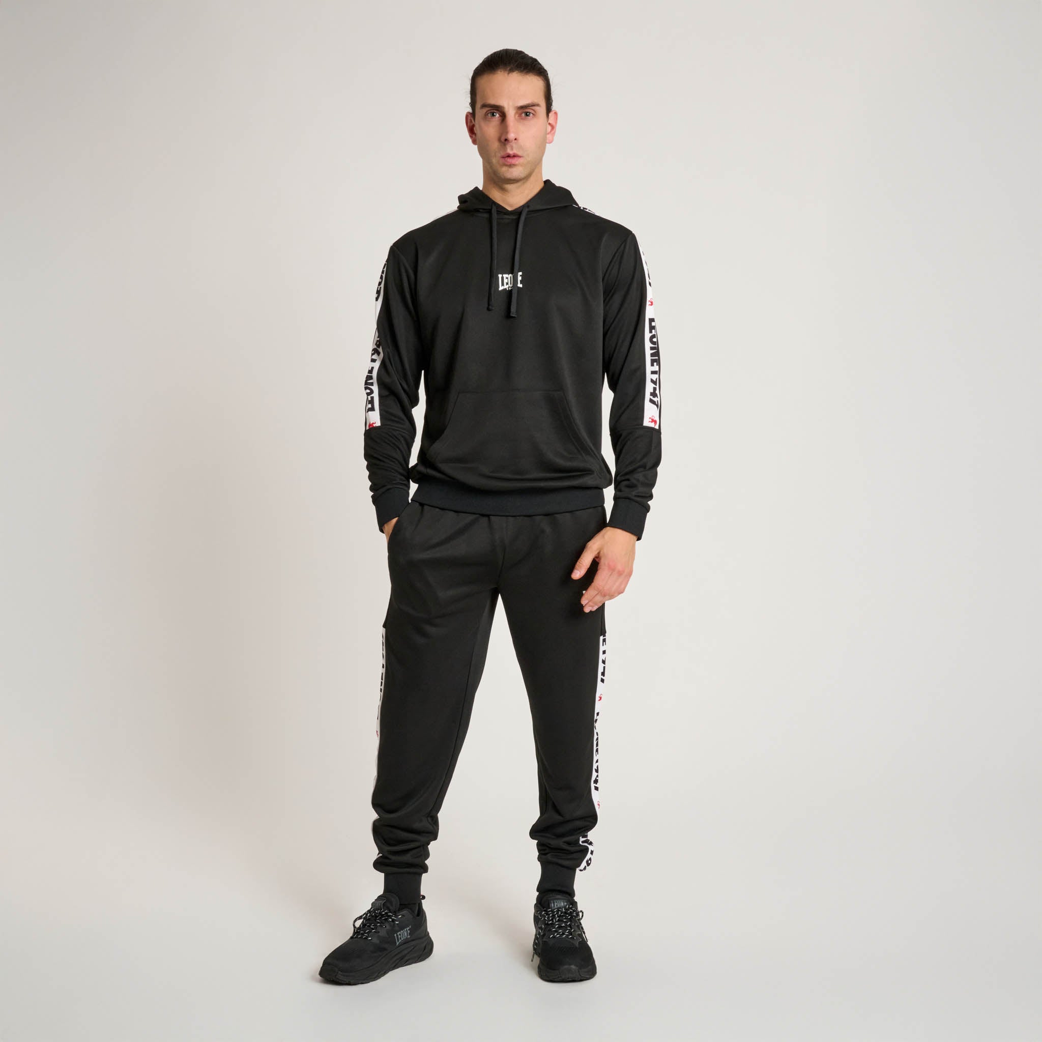 LIGHTWEIGHT STRIPE 47 HOODED SWEATSHIRT