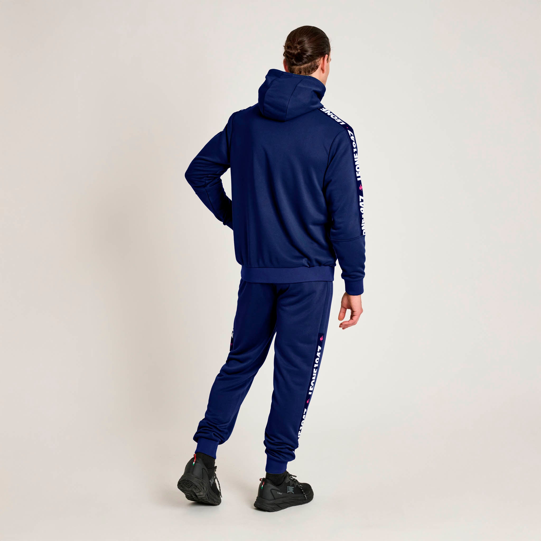 LIGHTWEIGHT STRIPE 47 HOODED SWEATSHIRT