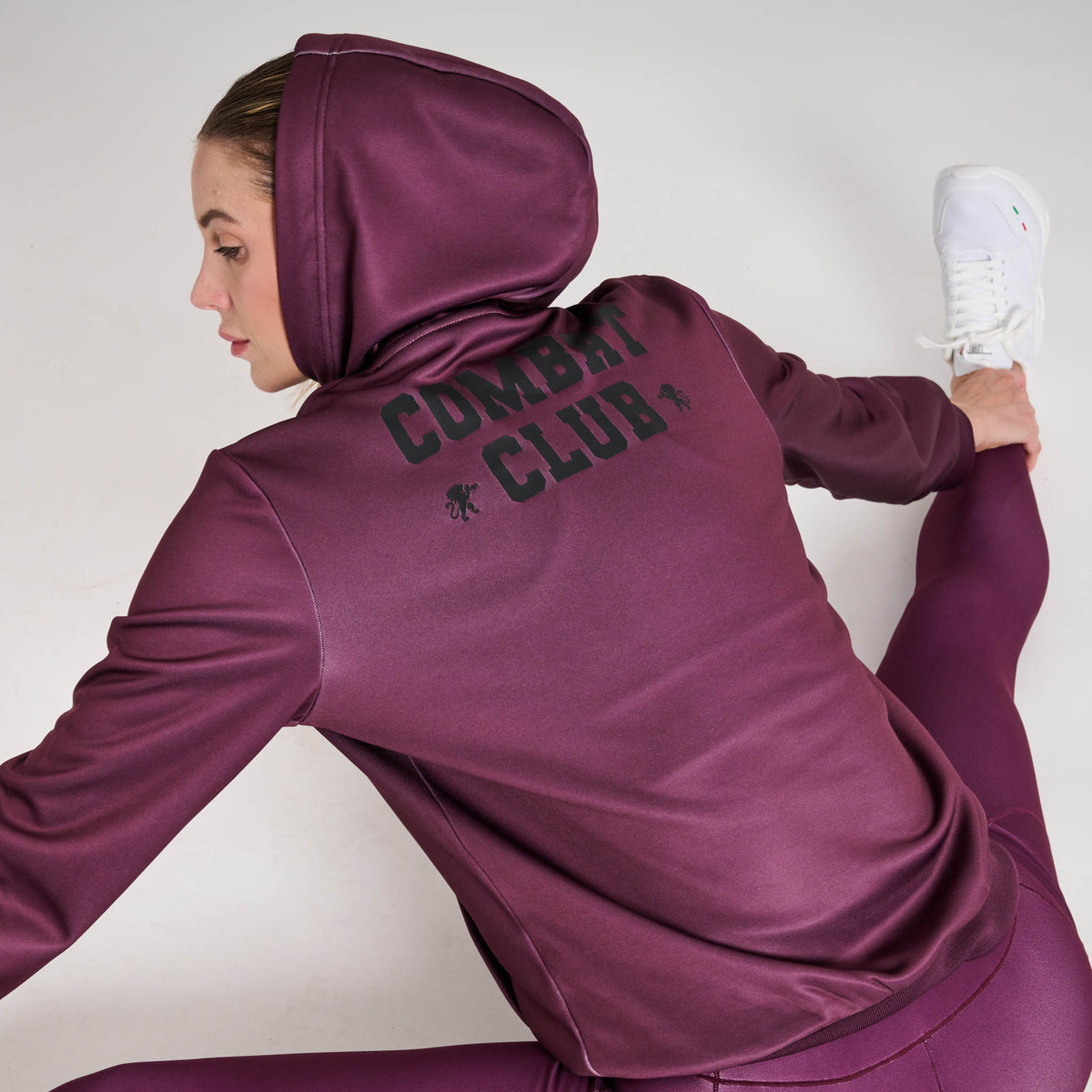 FELPA CON CAPPUCCIO COMBAT CLUB