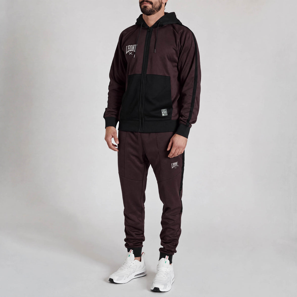 HOODED SWEATSHIRT MELANGE