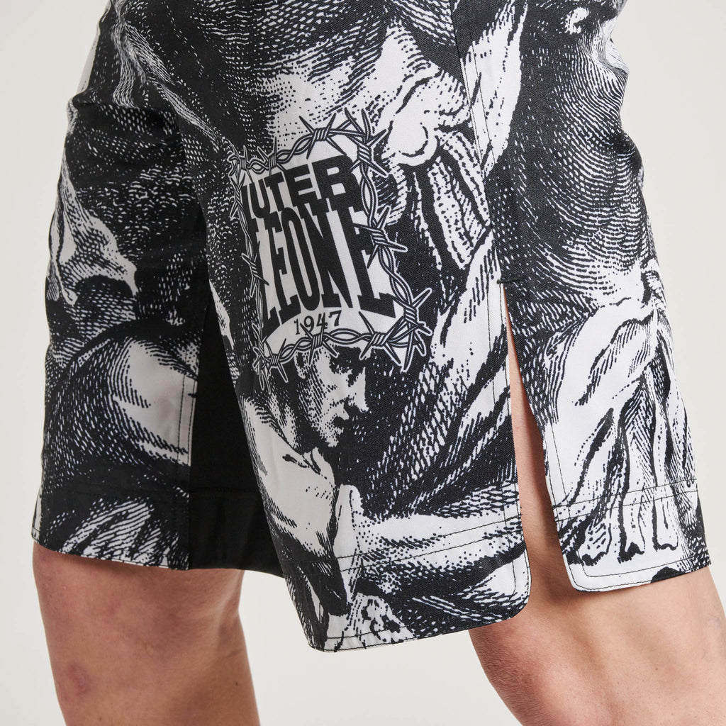 PANTALONCINO MMA BARBED WIRE (IUTER)