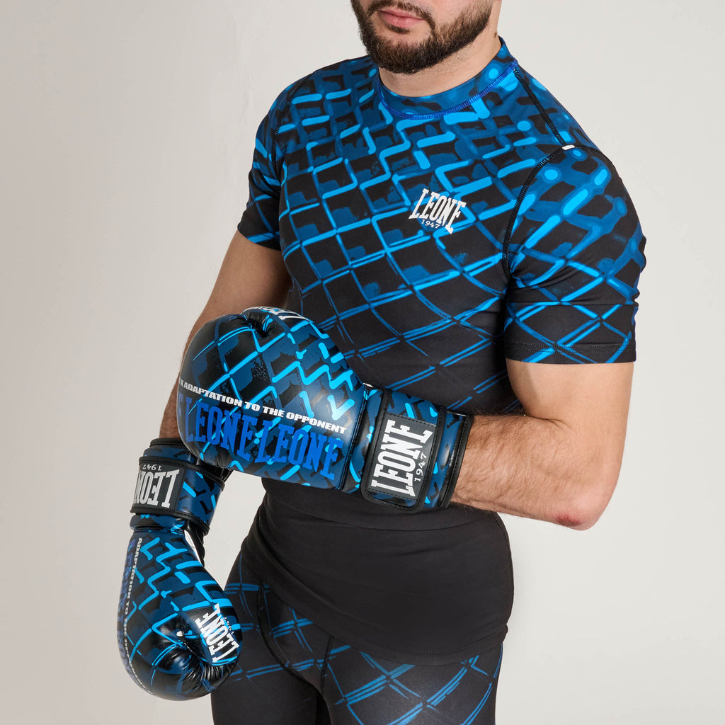 RASHGUARD MANICHE CORTE UOMO MMA CAGE