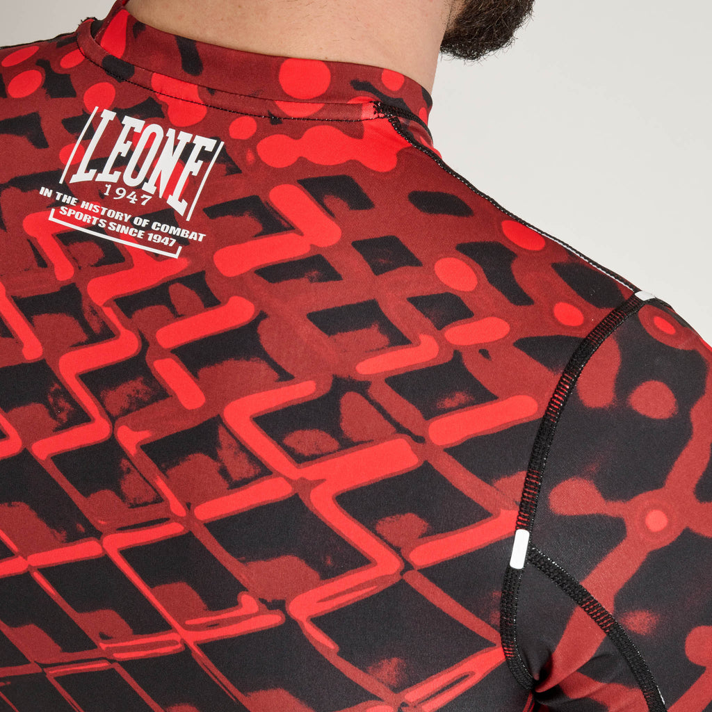 RASHGUARD MANICHE CORTE UOMO MMA CAGE