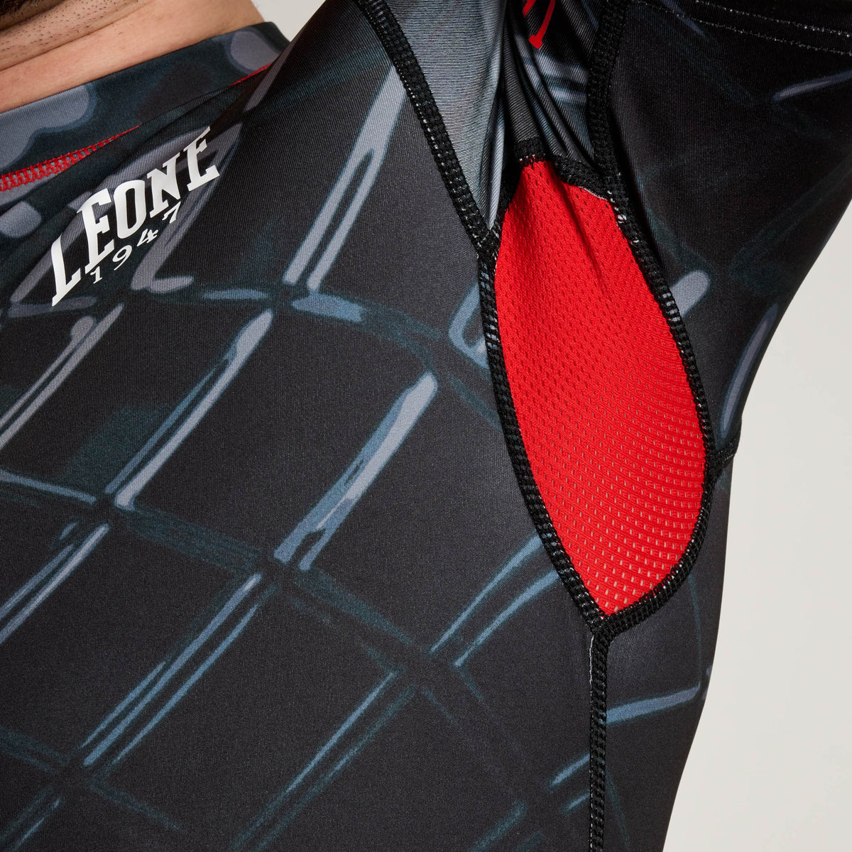 RASHGUARD MANICHE CORTE UOMO MMA CAGE