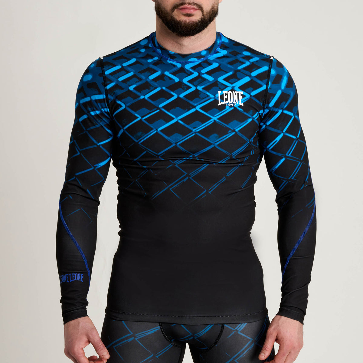 RASHGUARD MANICA LUNGA UOMO MMA CAGE
