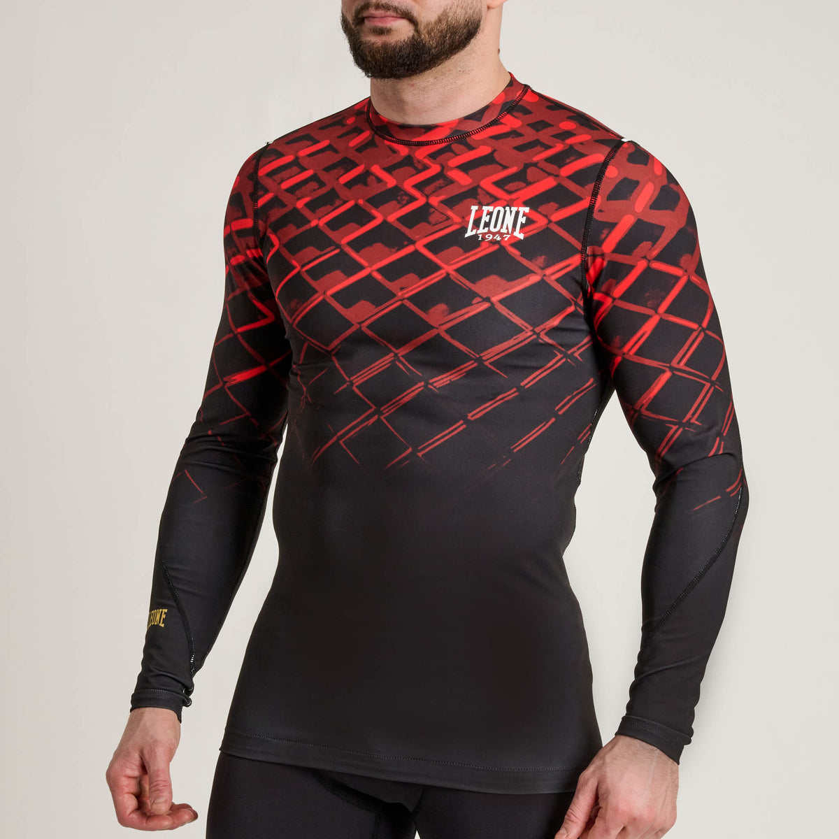 RASHGUARD MANICA LUNGA UOMO MMA CAGE