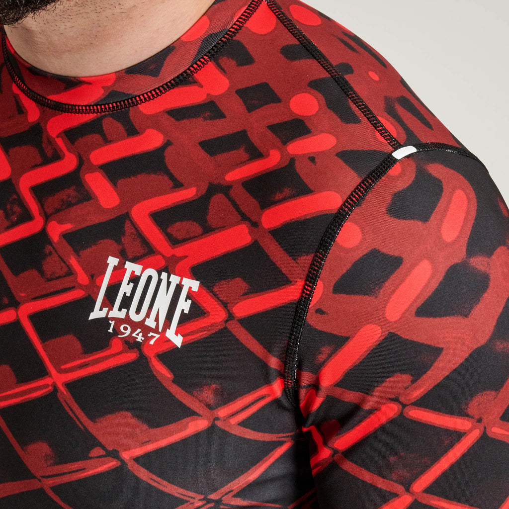 RASHGUARD MANICA LUNGA UOMO MMA CAGE