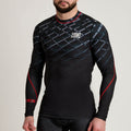 RASHGUARD MANICA LUNGA UOMO MMA CAGE