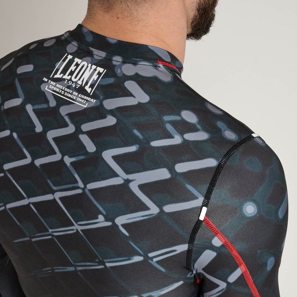 RASHGUARD MANICA LUNGA UOMO MMA CAGE