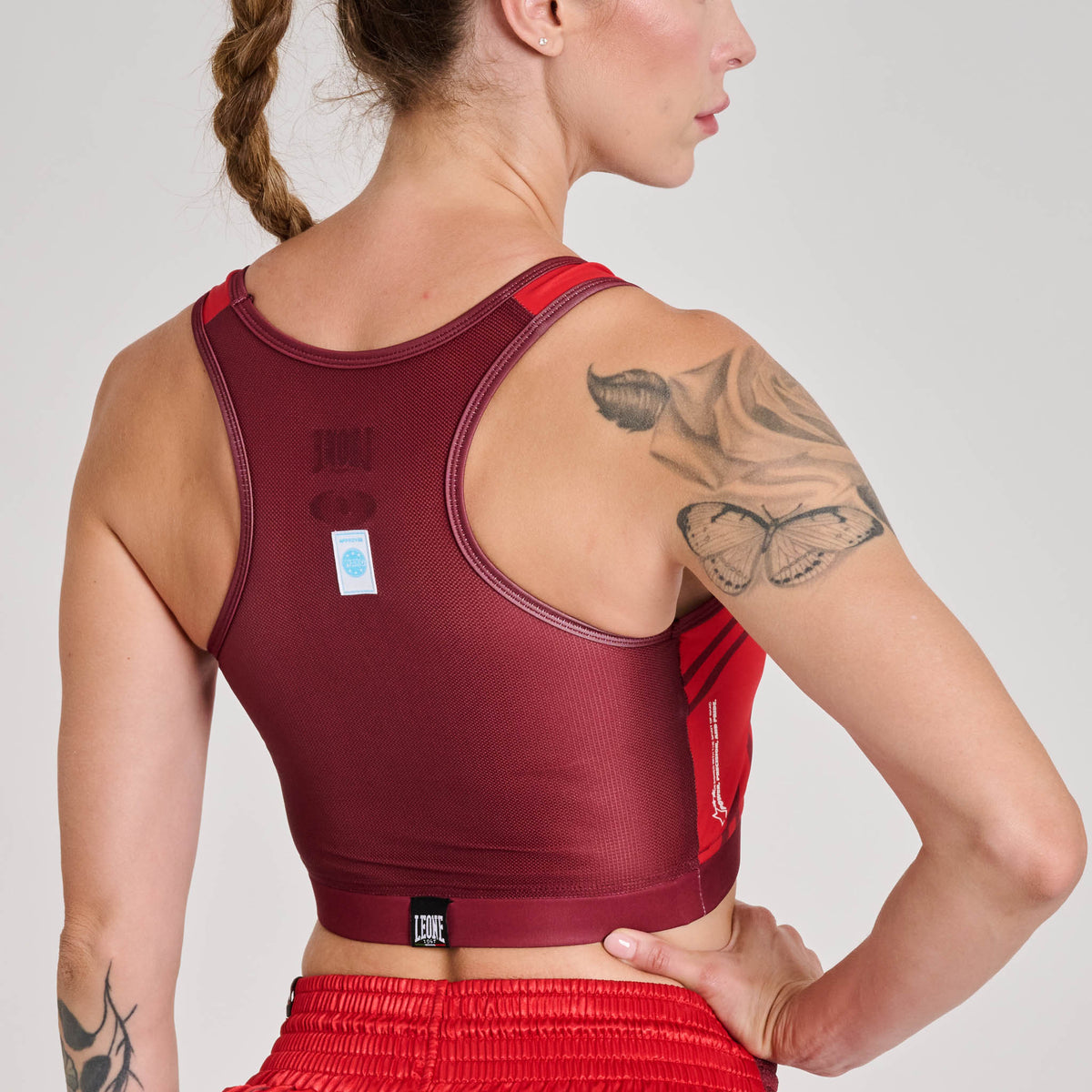 TOP SPORTIVO CON PROTEZIONE RIGIDA WAKO