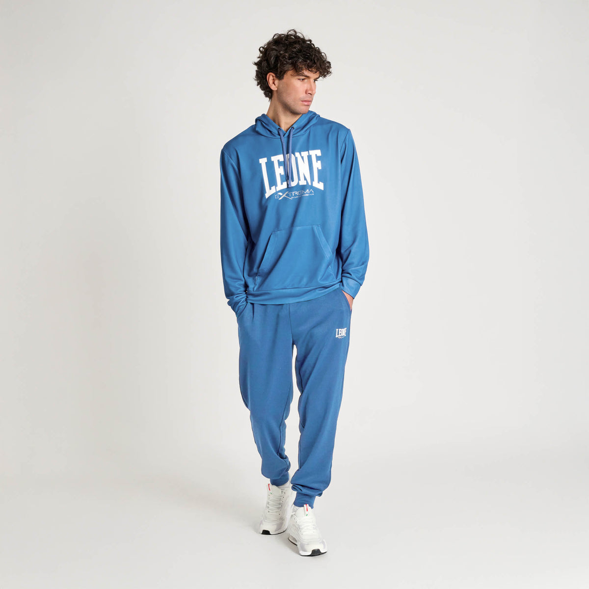 FELPA CON CAPPUCCIO LOGO LIGHTWEIGHT