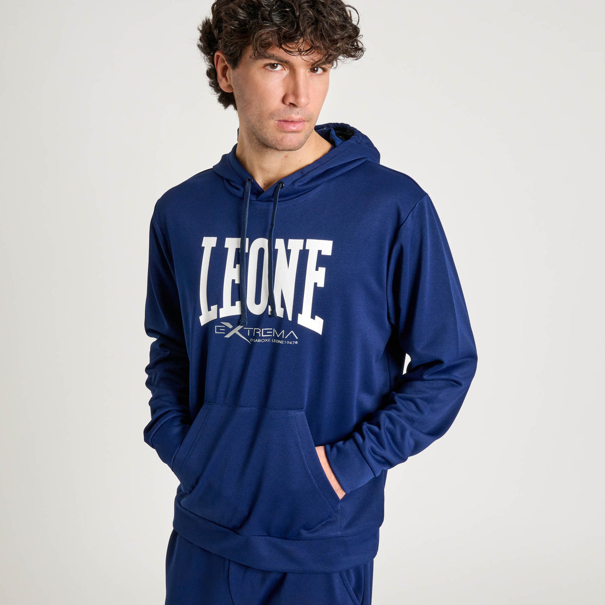 FELPA CON CAPPUCCIO LOGO LIGHTWEIGHT