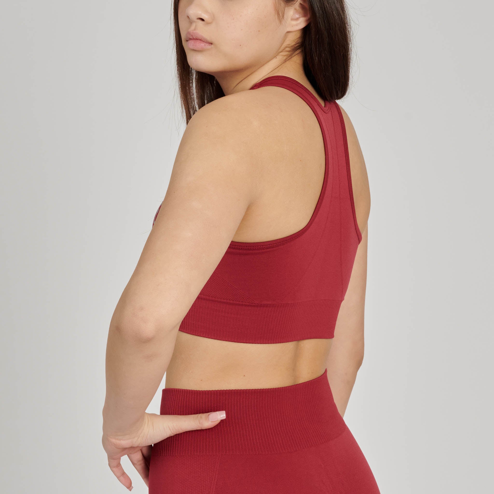 SEAMLESS  LOGO SPORTS BRA