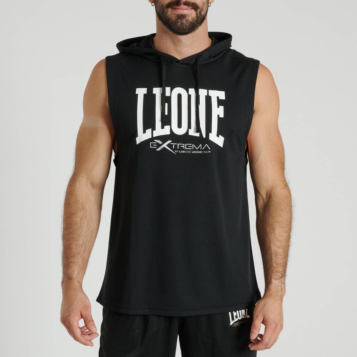 SMANICATO CON CAPPUCCIO LOGO LIGHTWEIGHT