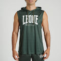 LIGHTWEIGHT LOGO HOODED SLEEVELESS SWEATSHIRT