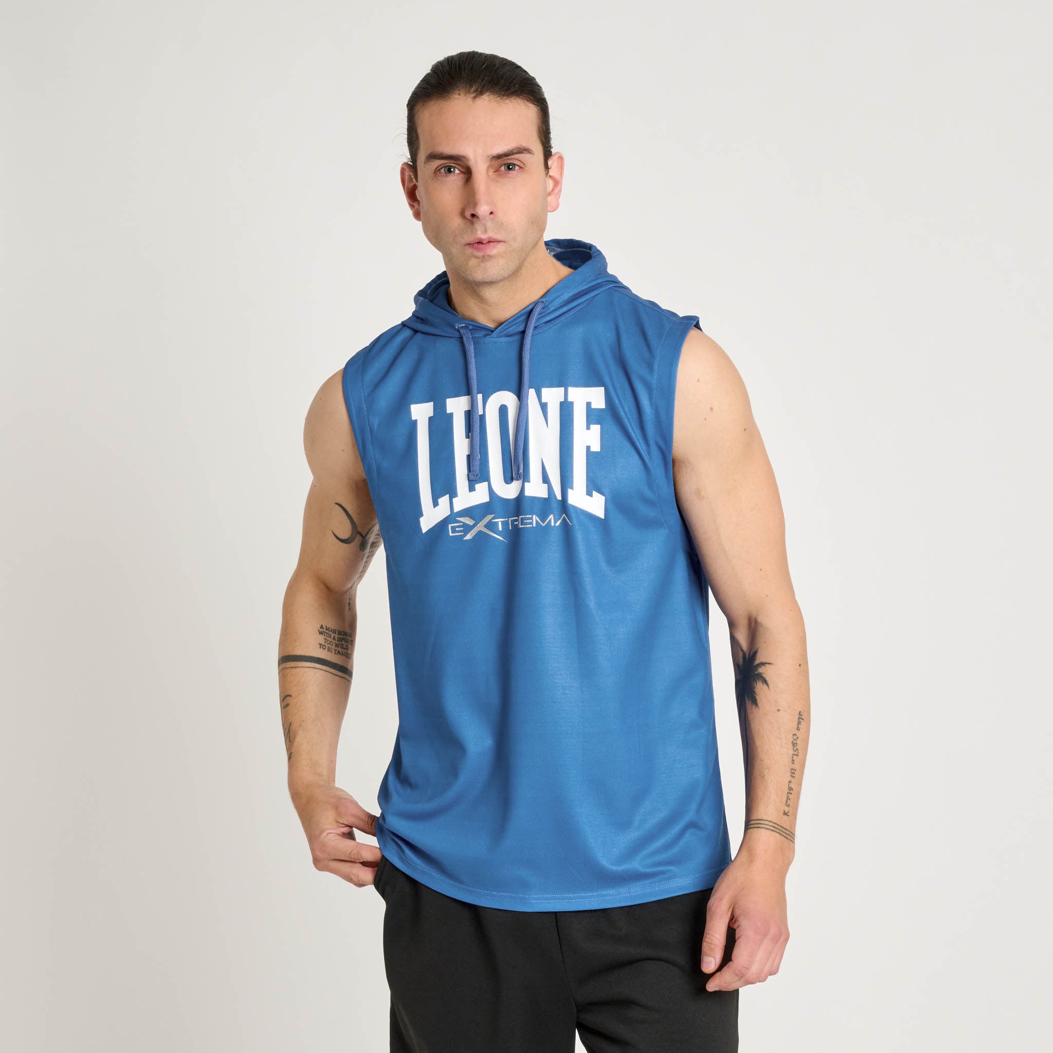 SMANICATO CON CAPPUCCIO LOGO LIGHTWEIGHT