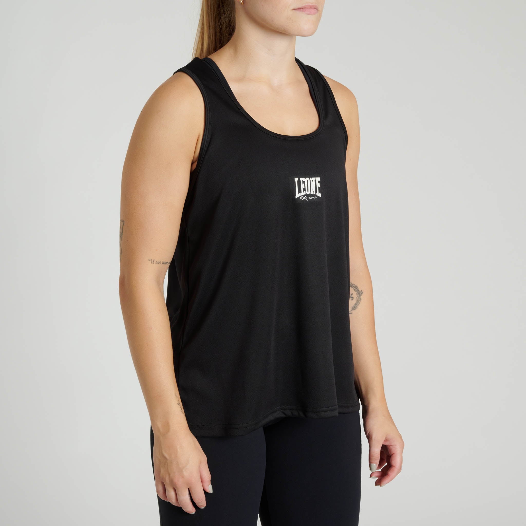 CANOTTA DONNA LOGO DRY MESH