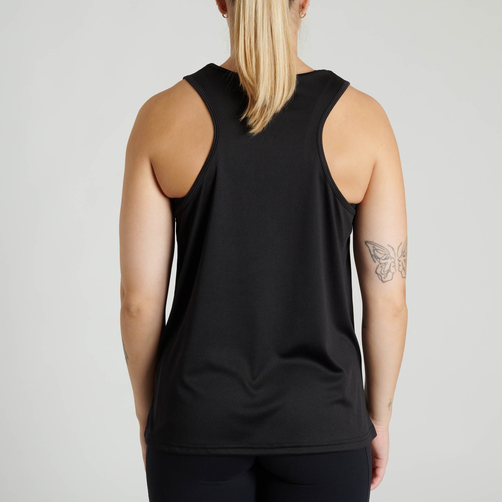 CANOTTA DONNA LOGO DRY MESH