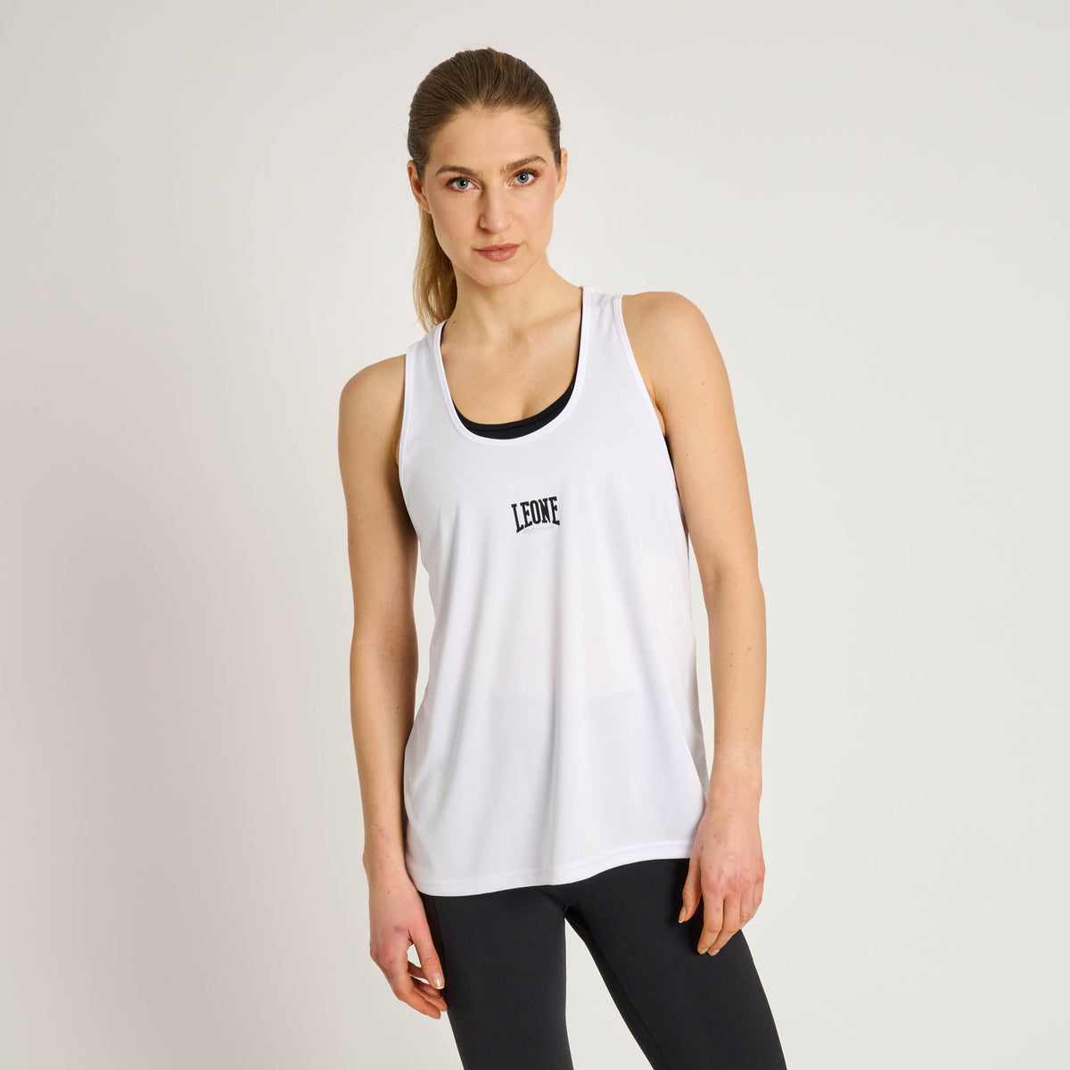 CANOTTA DONNA LOGO DRY MESH