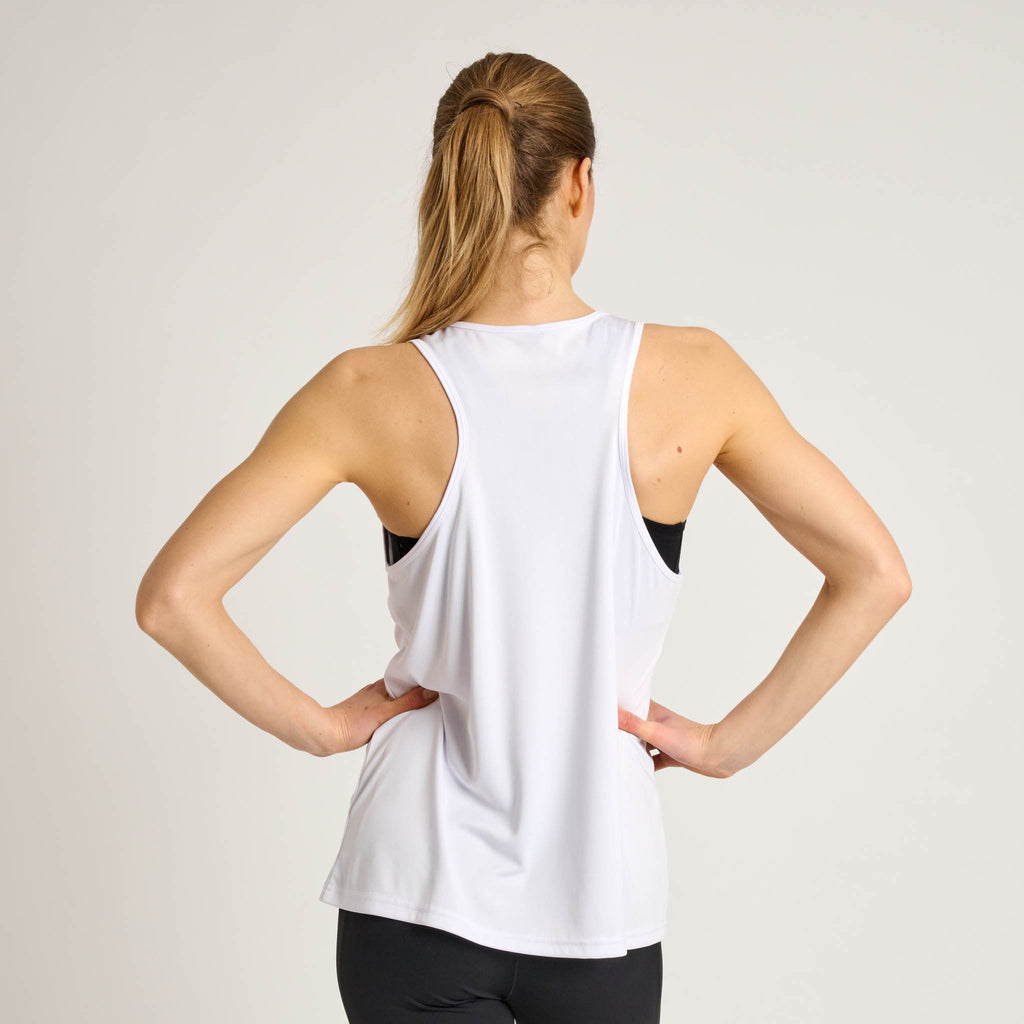 CANOTTA DONNA LOGO DRY MESH