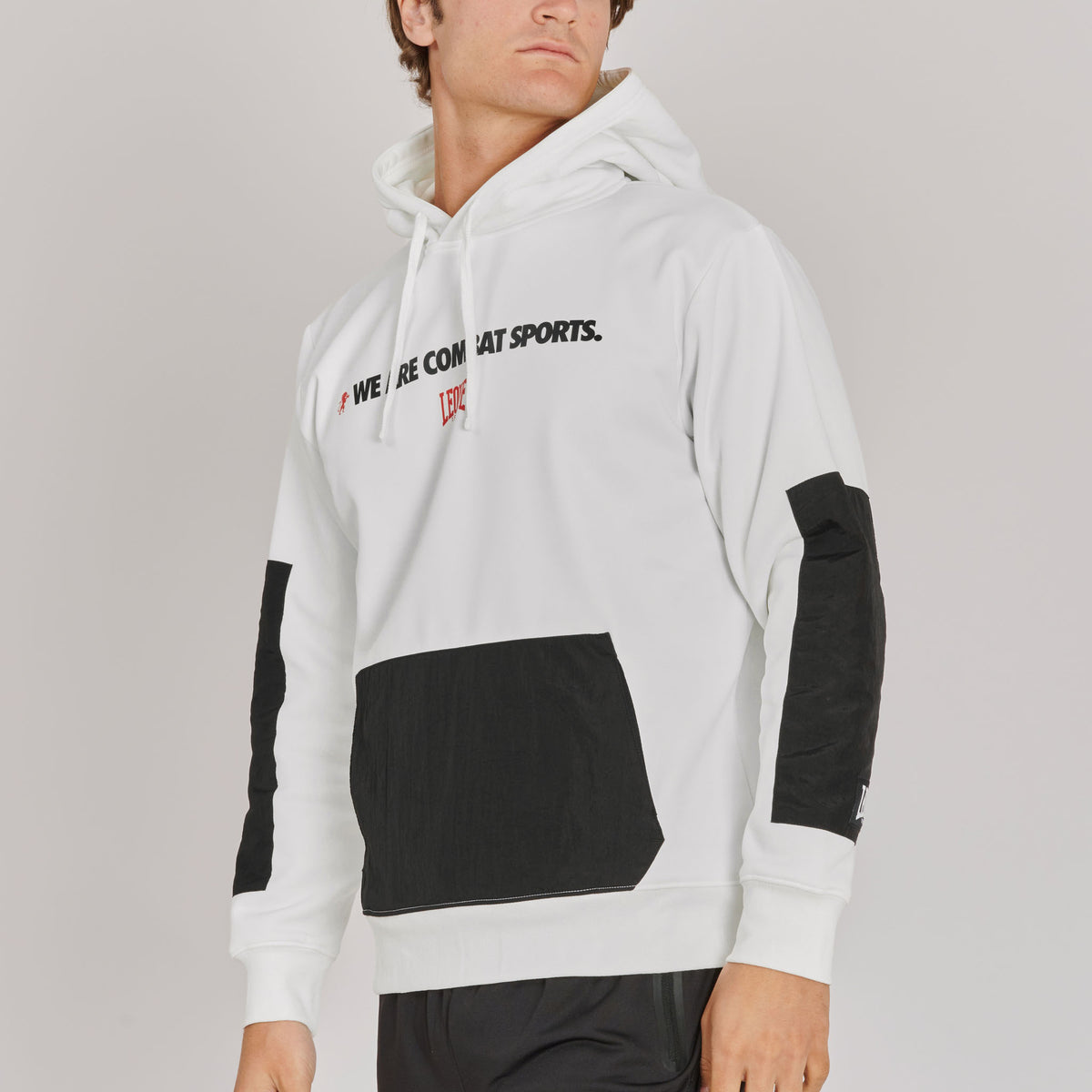FELPA CON CAPPUCCIO LOGO WACS