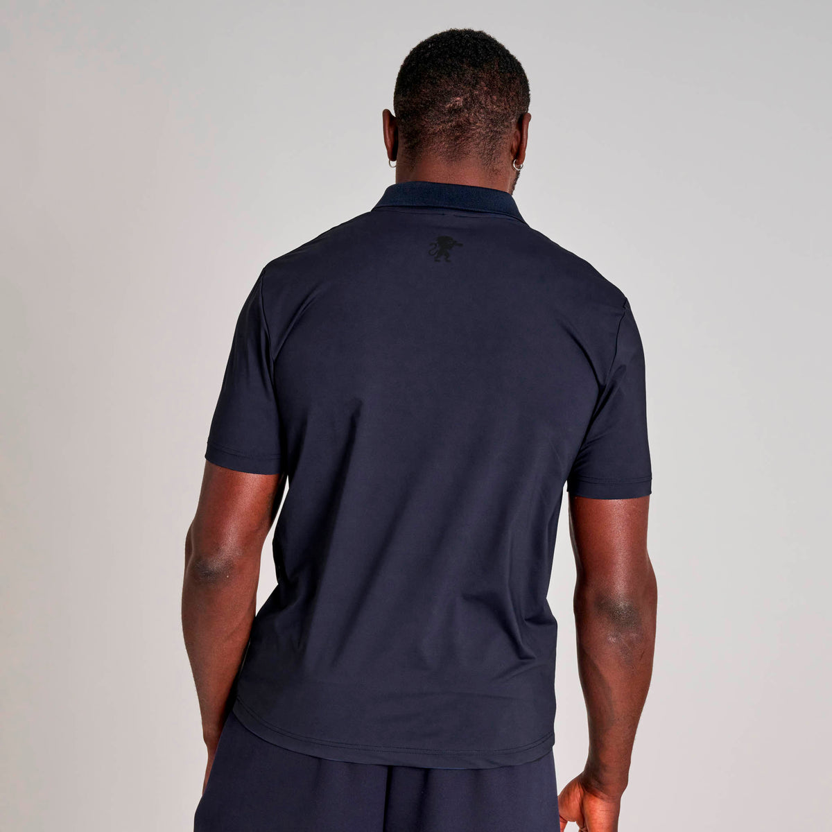 T-SHIRT POLO BLACK LION