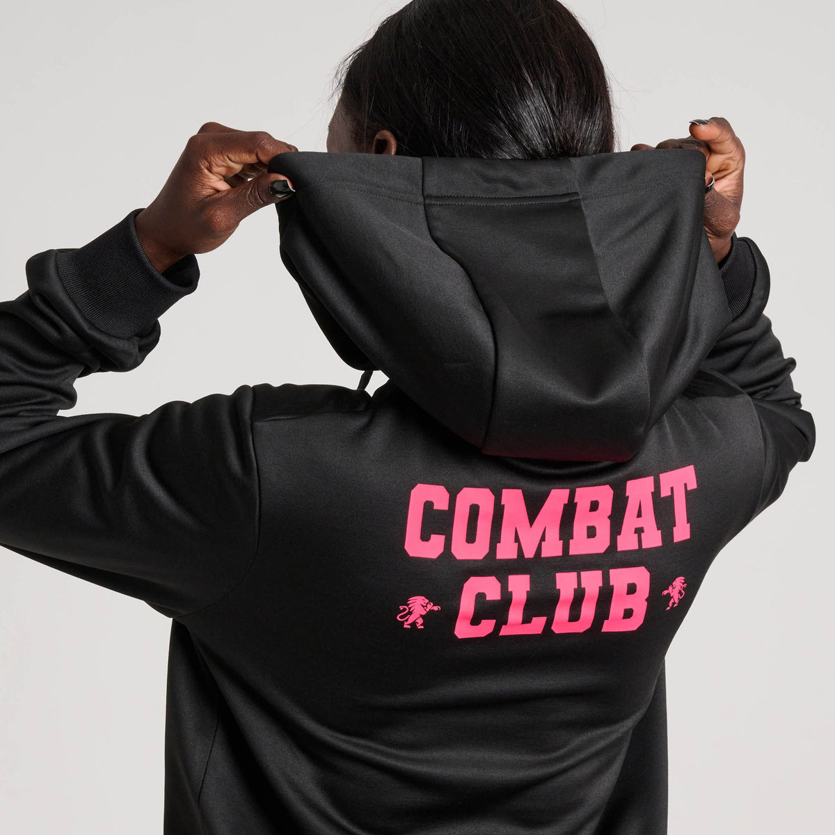 FELPA CON CAPPUCCIO COMBAT CLUB