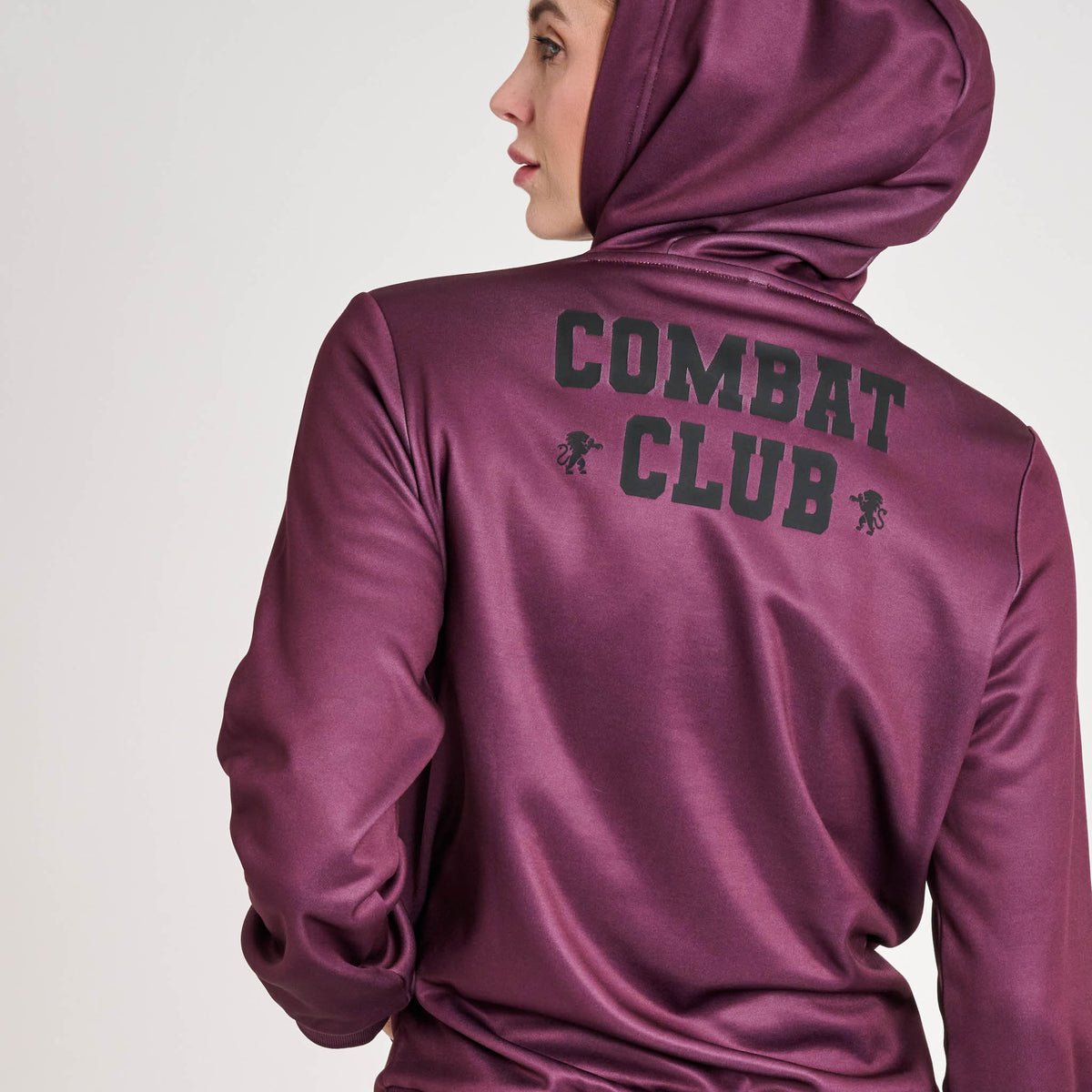 FELPA CON CAPPUCCIO COMBAT CLUB