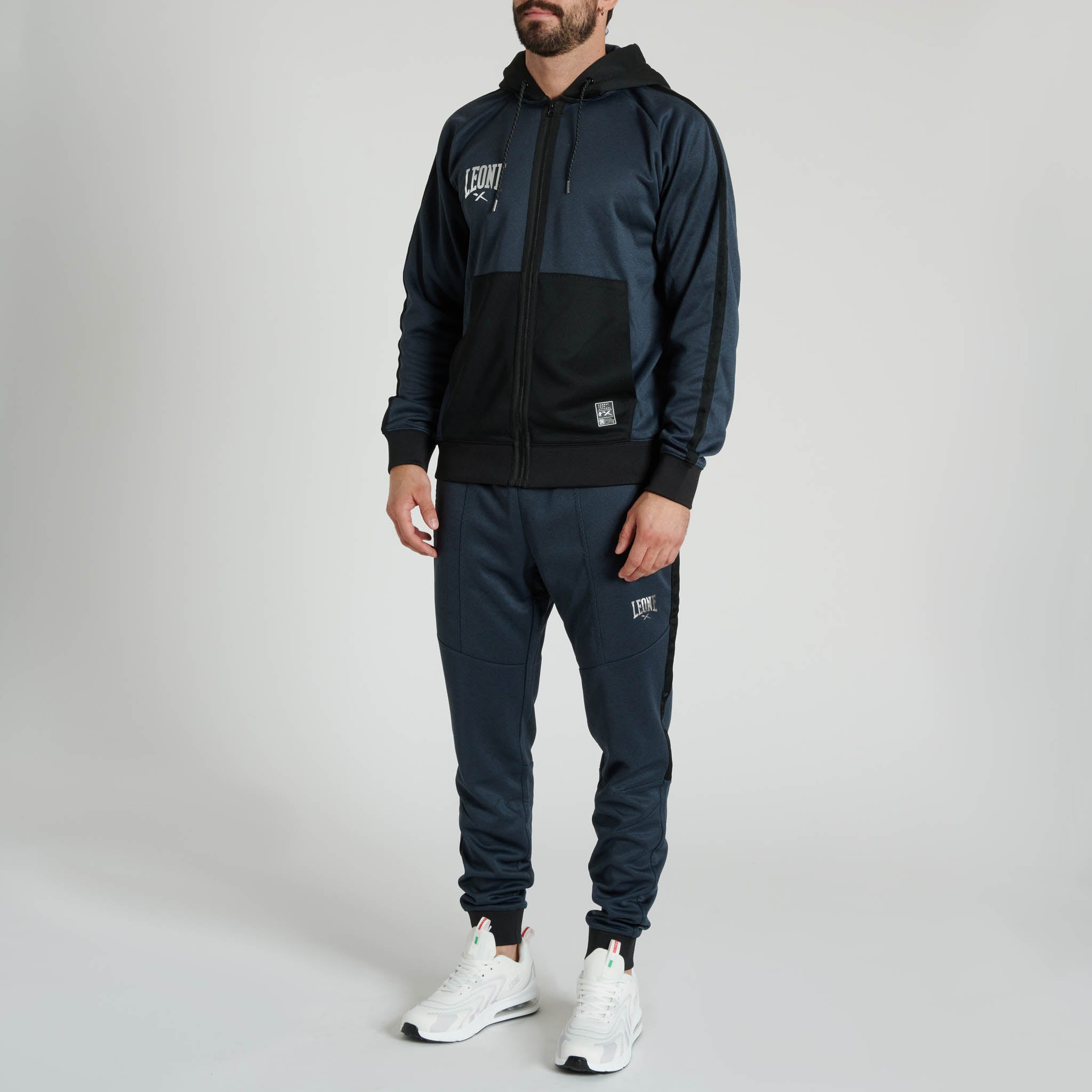 HOODED SWEATSHIRT MELANGE