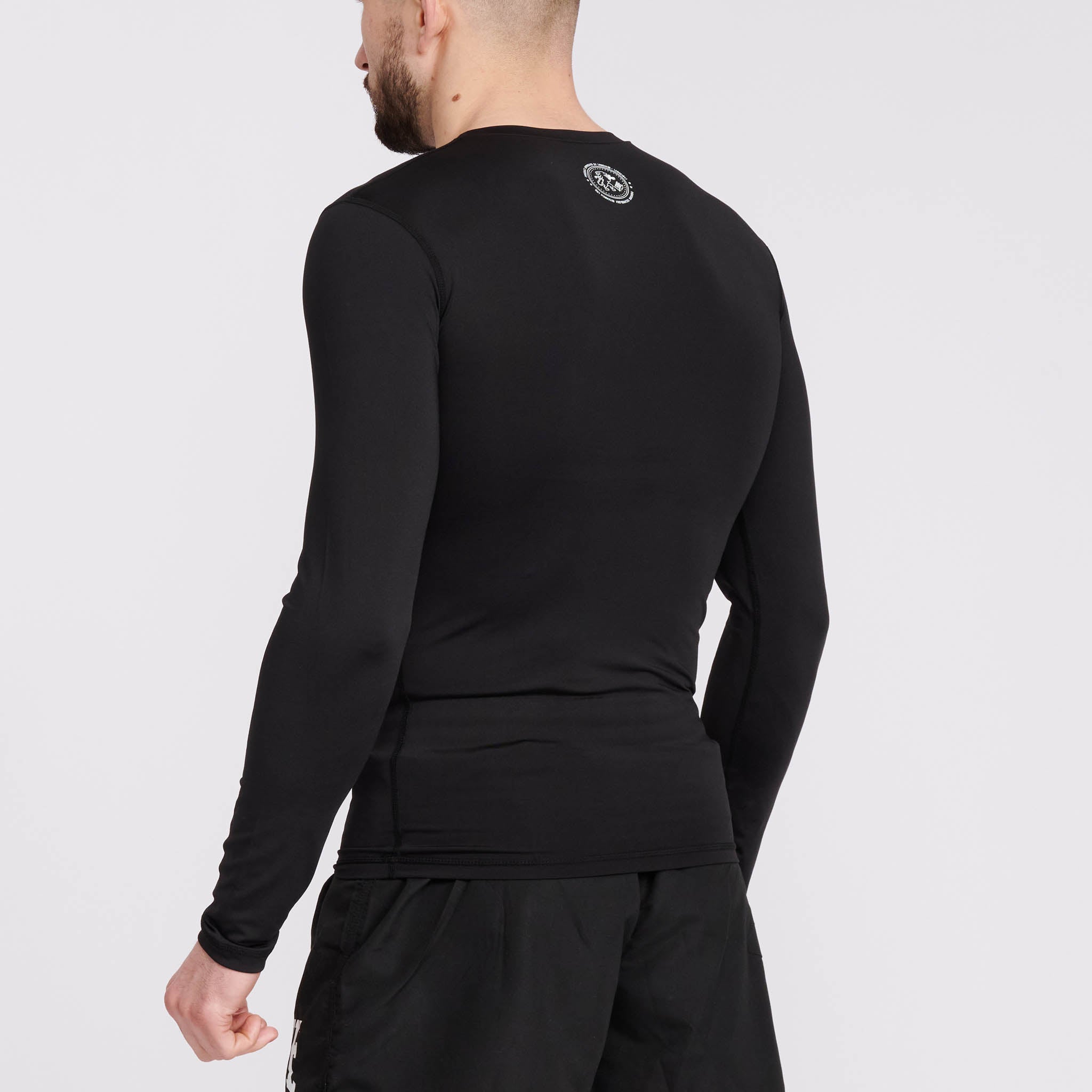 FLAG COMPRESSION LONGSLEEVED T SHIRT