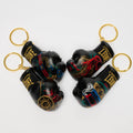 PACK GUANTINO PORTACHIAVI LEONE X DOLLY NOIRE