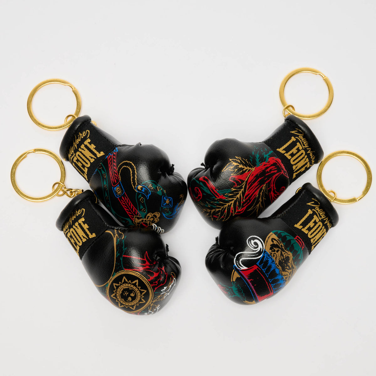 PACK GUANTINO PORTACHIAVI LEONE X DOLLY NOIRE