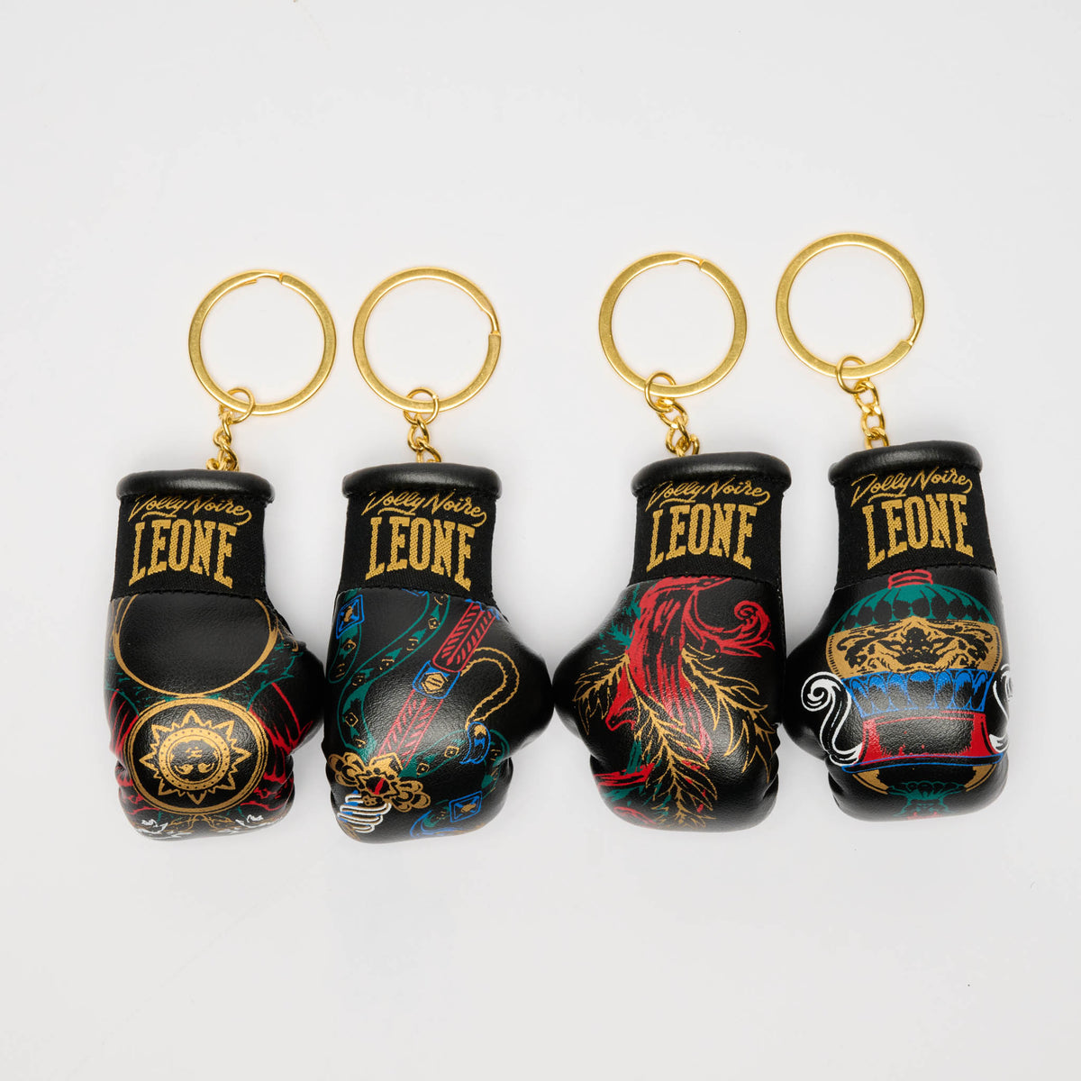 PACK GUANTINO PORTACHIAVI LEONE X DOLLY NOIRE